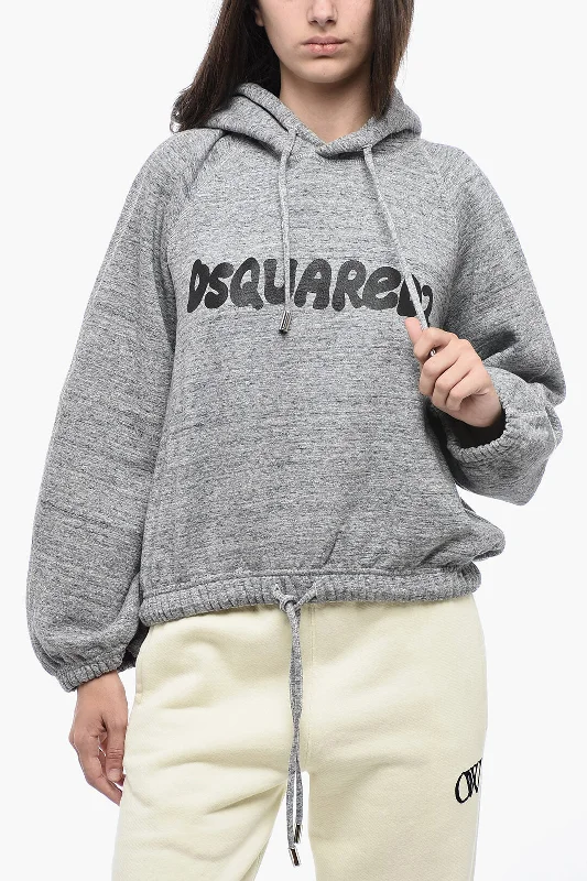 Dsquared2 Onion Fit Hoodie With Drawstrings