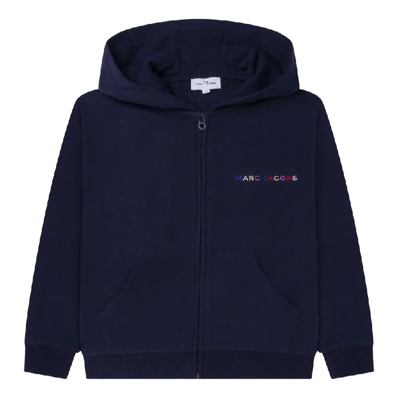 Navy Logo Hoodie