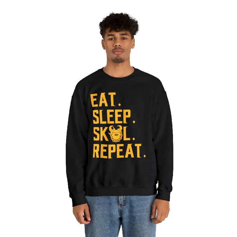 Unisex Heavy Blend™ Crewneck - Eat. Sleep. Repeat.