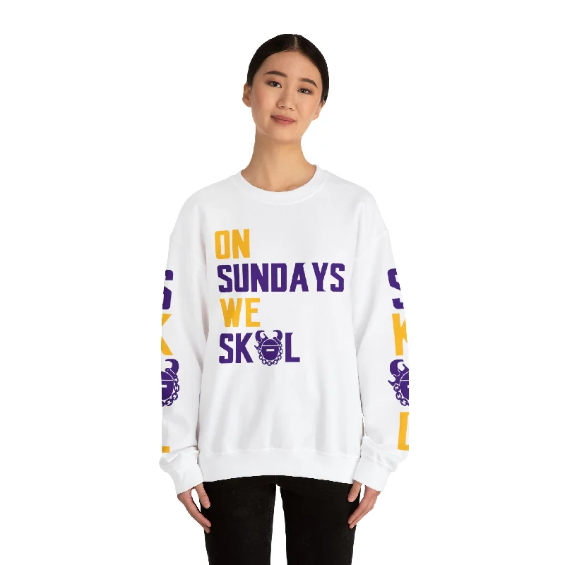 Unisex Heavy Blend™ Crewneck - On Sundays + The Original (Sleeves)