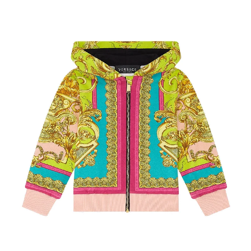 Multicolor Barocco Goddess Hoodie