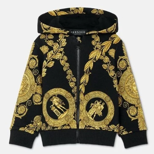 Black Maschera Baroque Hoodie